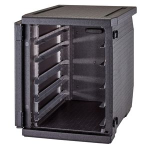 Cambro GoBox™ Front Loading Food Box with Adjustable Rails - 3
