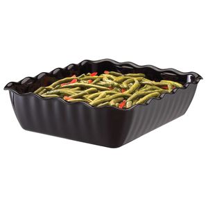 Cambro 4.6L Black Deli Crock - 1