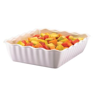 Cambro 4.6L White Deli Crock - 1