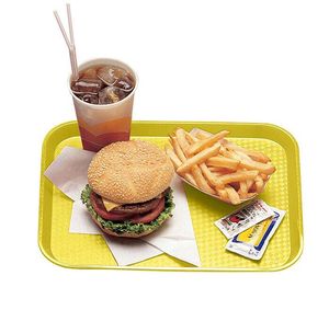 Cambro Primrose Yellow Food Tray 345x265mm - 1