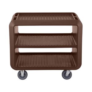 Cambro Large Service Cart Pro Dark Brown - 1