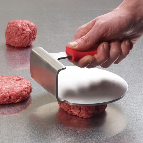 Winco 6 Smashed Burger Press - 4