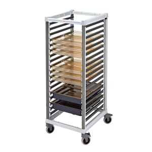Cambro 2/1 Tall GN Food Trolley - 3