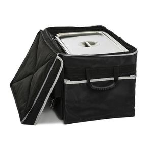 Vollrath Large Insulated Catering bag with Heating Pad and Dividers - 3