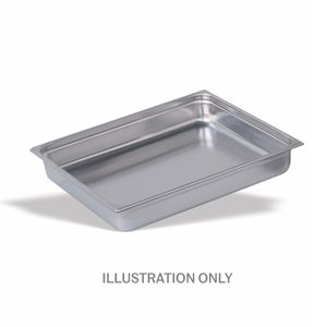 Pujadas GN Pro 100mm Deep 2/1 Stainless Steel Gastronorm - 1