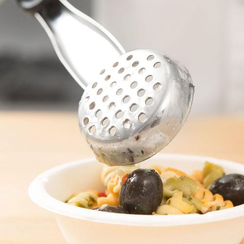 Vollrath 1oz Black Perforated Spoodle - 4