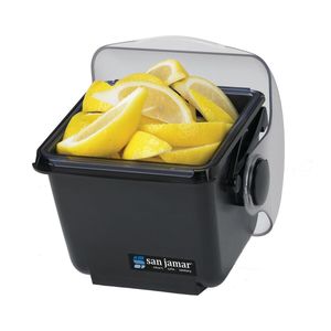 San Jamar Single-Compartment Mini Dome Garnish Centre - 1