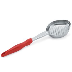 Vollrath 8oz Orange Perforated Spoodle - 1