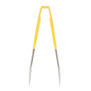 Vollrath Yellow One-piece Kool-Touch Utility Grip Tong 305mm - 3