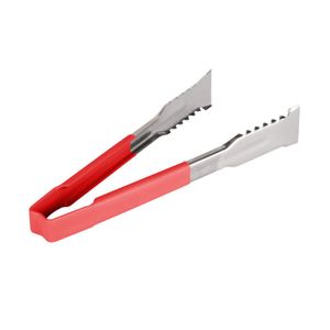 Vollrath Red One-piece Kool-Touch VersaGrip Tong 241mm - 1