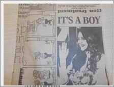 Greaseproof Paper Bags Brown Newspaper Print 17.5 x 17.5cm - PN0829PBG - 4