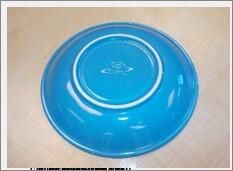 Genware Porcelain Blue Saucer 13.5cm/ 5.25 (Pack of 6) - 182113BL - 3