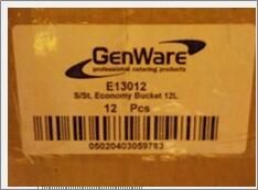 Economy S/St. 12L Bucket - E13012 - 7