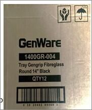 Tray Gengrip Fibreglass Round 14 Black - 1400GR-004 - 7