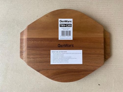 GenWare Acacia Wood Trivet For C203 (Pack of 6) - TRIV-C203 - 8