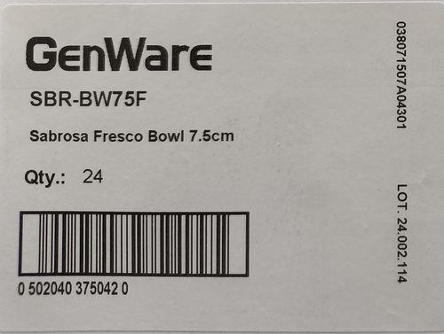 Sabrosa Fresco Bowl 7.5cm (Pack of 24) - SBR-BW75F - 6