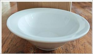 RG Porcelain Rimmed Oatmeal Bowl 16cm (Pack of 6) - RG-RB16 - 3