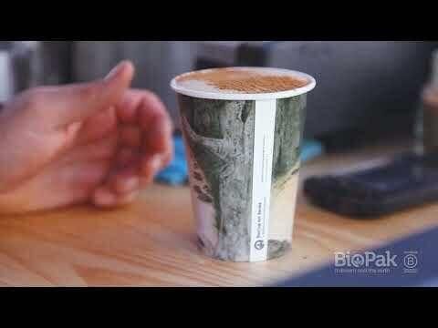 BioPak 6oz Single Wall Art Series BioCup (Pack of 1,000) - BC-6-ART SERIES-UK - 7