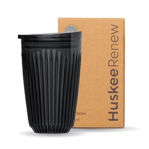 BioPak 12oz HuskeeRenew Smoke (X12) (Pack of 12) - HT12PK12-R-UK - 1