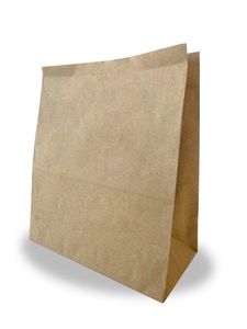 BioPak Brown Kraft Grab Bag No Handle (250) - 32x38x16 (Pack of 250) - BAG-TA-G-LARGE - 1