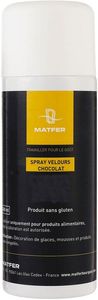 Spray For Velvet-touch Chocolate Decorations Milk Chocolate 400 Ml - 11978-02 - 1