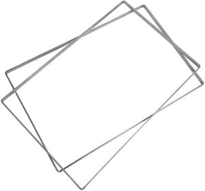 Stainless Steel Cake Frame For Charlottes 57.5x38.5x1.5cm - 10633-01 - 1
