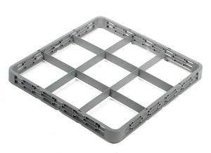 Glass Rack Extender With Compartments - H 4.5cm - 9-glass Racks - 10786-06 - 1