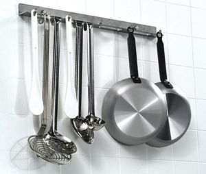 Matfer Wall Rack With Hooks 50cm - 10219-02 - 1