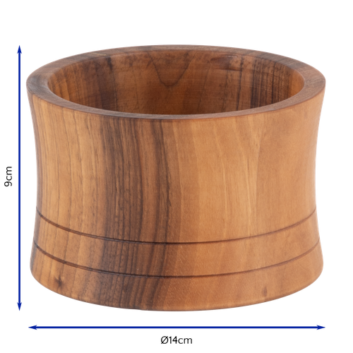 Bonzer Buffet Concave Bowl - Medium - Walnut Ø14 x H 9 cm - 13095-08 - 2