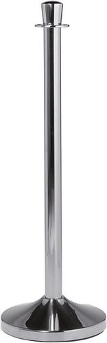 Silver Post For Post And Rope Barriers H 97cm - 012704 - 1