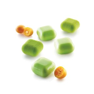 Silikomart Curvflex Mould - Gem 30 40x40xH23mm - 12248-21 - 1
