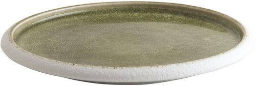 Saveurs Plate White/olive Ø 23.5cm - 050131 - 2