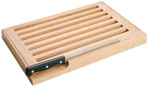Bread Board With Crumb Tray 40x23cm - 090504 - 1