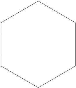 Multimoule Pom Cookie Cutter Hexagon 6.3cm - 350103 - 1