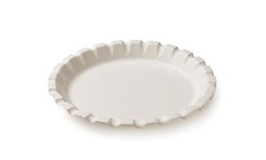 Box Of 700 (14 Packets Of 50) White Alpha Rimless Plates Ø 22.5cm - 707657 - 1