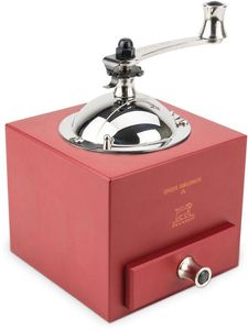 Peugeot Roellinger Pepper Mill With Crank Handle Red - 661459 - 1