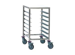 Low Racking Trolley With Worktop 60 X 40cm - 40cm Entry - 7 Shelves Spacing 8,9cm - 770506 - 1