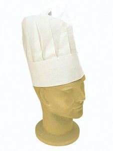 Packet Of 100 Paper Chef"s Hats H 23.5cm - 716706 - 1