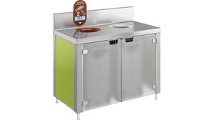 Ergo Harmonie Sorting Table - 2 Wch - H 83cm - With Front Doors - 859322 - 1