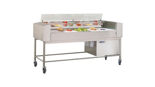 Taïga Cold Preparation Table Without Storage Unit - 2 Gn - 851102 - 1
