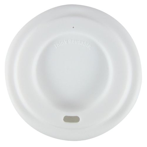 FSG Returnables Reusable Lids to Fit 250ml Cups White (420 Pack) - BW095 - 1