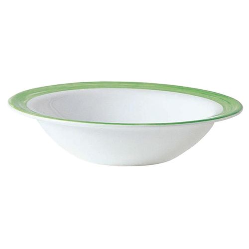 Arcoroc Brush Rim Bowls Green 120mm (36 Pack) - JK563 - 1