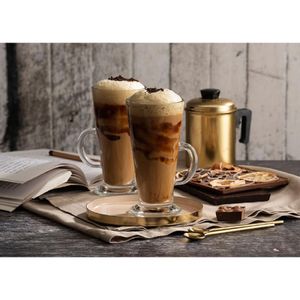 Pasabahce Toughened Columbia Latte Glasses 280ml (Pack 24) - JK867 - 3