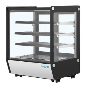 Polar G-Series Square Glass Countertop Display Fridge 145Ltr - PG024 - 3
