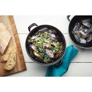 KitchenCraft World of Flavours Mediterranean Large Mussels Pots - JM612 - 3