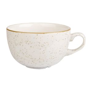 Churchill Stonecast Cappuccino Cups Barley White 460ml (6 Pack) - DF576 - 1