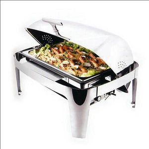 Sunnex Elec Roll Top Chafer 1/1 8.5Ltr/100Mm Eu - X813087 - 1