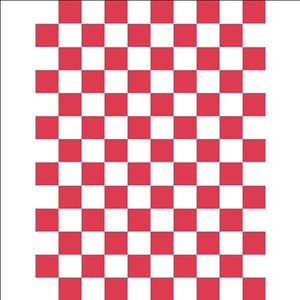 Red Check Gp Paper 500 Sheets 25Cm X 20Cm - GP2520R - 1