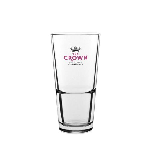 Custom Branded Stack Up Glass (380ml/12.5oz) - C5525 - 1