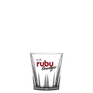 Custom Branded Reusable Prism Rocks Glass (255ml/9oz) - C2255 - 1